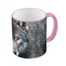 Кружка 3D с принтом Серый волк в Курске, керамика | ёмкость 330 мл | аука | бирюк | волк | волчара | волчица | волчок | глаза | животное | животные | зверь | зеленые | койот | лес | млекопитающее | природа | санитар леса | серый | уши | фауна | хищник | черный | шакал