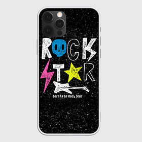 Чехол для iPhone 12 Pro Max с принтом Рождён быть рок-звездой в Курске, Силикон |  | музыка | рок | светящиеся | светящиеся краски | флуоресцентные краски | флюоресценция | флюр | флюро краска | флюро краски | флюро покрытие | флюро принты | флюро рисунки | флюровые краски