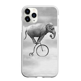 Чехол для iPhone 11 Pro матовый с принтом Hipster Bike в Курске, Силикон |  | elephant | hipster | индия | йога | слон | хипстер