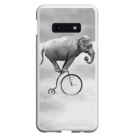 Чехол для Samsung S10E с принтом Hipster Bike в Курске, Силикон | Область печати: задняя сторона чехла, без боковых панелей | Тематика изображения на принте: elephant | hipster | индия | йога | слон | хипстер