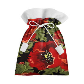 Подарочный 3D мешок с принтом Цветение мака в Курске, 100% полиэстер | Размер: 29*39 см | flower | красные | полевой цветок | природа | розы | текстуры | цветочки | цветы
