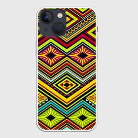 Чехол для iPhone 13 mini с принтом Мексиканский узор в Курске,  |  | abstract | decorative | drawing | fabric | fashion | geometric | traditional | tribal seamless patterns and ethnic ornaments | народный | узор | этнический