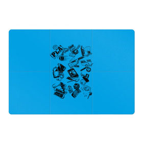 Магнитный плакат 3Х2 с принтом Тренд в Курске, Полимерный материал с магнитным слоем | 6 деталей размером 9*9 см | диск | зажигалка | карточка | крутая картинка | металлика | плэйбой | ручка | тренд | тролль