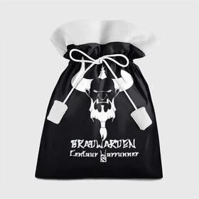 Подарочный 3D мешок с принтом BRADWARDEN в Курске, 100% полиэстер | Размер: 29*39 см | Тематика изображения на принте: bradwarden | centaur | dota 2 | warchief | warrunner | арт | дота | игры | кентавр | прикольные | черно белые