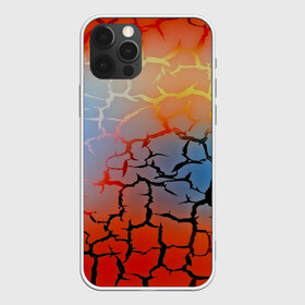 Чехол для iPhone 12 Pro Max с принтом Трещины в Курске, Силикон |  | 3d | abstract | абстракция | другие | линии | полосы | текстуры | трещины