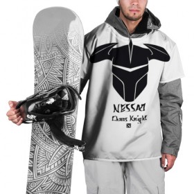 Накидка на куртку 3D с принтом NESSAJ в Курске, 100% полиэстер |  | Тематика изображения на принте: biggreenpepper | chaos knight | dota 2 | nessaj | арт | всадник | дота 2 | игры | прикольные | черно белые