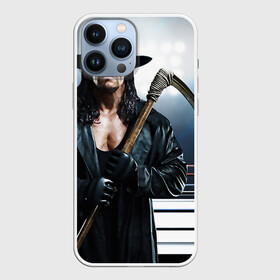 Чехол для iPhone 13 Pro Max с принтом Гробовщик 1 в Курске,  |  | brothers of destruction | deadman | mark callous | mark william calaway | master of pain | mean | phenomen | texas red | the undertaker | байкер | гробовщик | марк уильям кэлвей | мертвец | рестлер | рестлмания