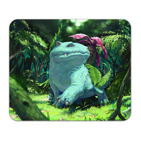 Коврик прямоугольный с принтом Венузавр в Курске, натуральный каучук | размер 230 х 185 мм; запечатка лицевой стороны | Тематика изображения на принте: pokemon | бульбазавр | венузавр | ивизавр | покемон