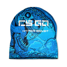 Шапка 3D с принтом CS GO:Hyper beast(cold style) в Курске, 100% полиэстер | универсальный размер, печать по всей поверхности изделия | hyper beast | кс го | скоростной зверь