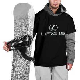 Накидка на куртку 3D с принтом lexus в Курске, 100% полиэстер |  | brand | car | japan | lexus | logo | toyota motor | автомобиль | лексус | логотип | марка | япония