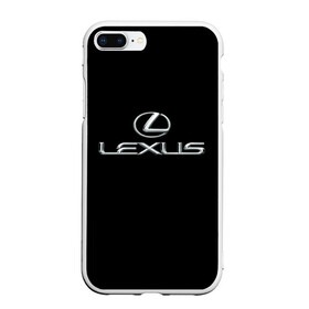 Чехол для iPhone 7Plus/8 Plus матовый с принтом lexus в Курске, Силикон | Область печати: задняя сторона чехла, без боковых панелей | brand | car | japan | lexus | logo | toyota motor | автомобиль | лексус | логотип | марка | япония