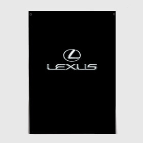 Постер с принтом lexus в Курске, 100% бумага
 | бумага, плотность 150 мг. Матовая, но за счет высокого коэффициента гладкости имеет небольшой блеск и дает на свету блики, но в отличии от глянцевой бумаги не покрыта лаком | brand | car | japan | lexus | logo | toyota motor | автомобиль | лексус | логотип | марка | япония