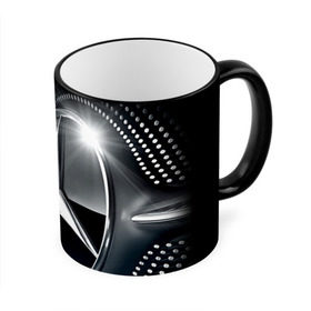 Кружка 3D с принтом Mercedes-Benz в Курске, керамика | ёмкость 330 мл | Тематика изображения на принте: car | germany | logo | make | mercedes benz | автомобиль | германия | логотип | марка | мерседес бенц