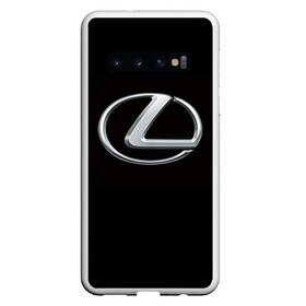 Чехол для Samsung Galaxy S10 с принтом Lexus в Курске, Силикон | Область печати: задняя сторона чехла, без боковых панелей | Тематика изображения на принте: brand | car | japan | lexus | logo | toyota motor | автомобиль | лексус | логотип | марка | япония