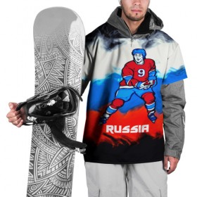 Накидка на куртку 3D с принтом Hockey в Курске, 100% полиэстер |  | 