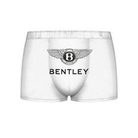 Мужские трусы 3D с принтом Bentley в Курске, 50% хлопок, 50% полиэстер | классическая посадка, на поясе мягкая тканевая резинка | bentley | brand | britain | car | elite | expensive | limited | logo | mtorz | автомобиль | британия | бэнтли | дорогой | лимитед | логотип | марка | мторз | элитный