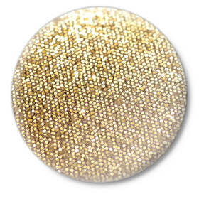 Значок с принтом Золото в Курске,  металл | круглая форма, металлическая застежка в виде булавки | Тематика изображения на принте: пайетки | текстура | чешуя