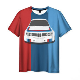 Мужская футболка 3D с принтом Colors в Курске, 100% полиэфир | прямой крой, круглый вырез горловины, длина до линии бедер | auto | bmw | авто | бмв | машина