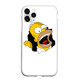 Чехол для iPhone 11 Pro матовый с принтом The Simpsons в Курске, Силикон |  | гомер | крик | симпсоны | спрингфилд