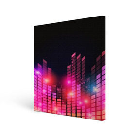 Холст квадратный с принтом Equalizer light в Курске, 100% ПВХ |  | Тематика изображения на принте: color | colour | glim | glow | light | lights | shine | world