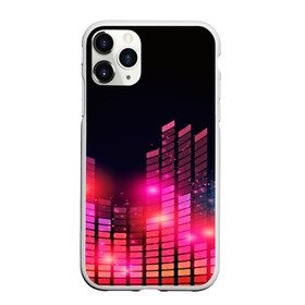 Чехол для iPhone 11 Pro матовый с принтом Equalizer light в Курске, Силикон |  | Тематика изображения на принте: color | colour | glim | glow | light | lights | shine | world