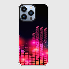 Чехол для iPhone 13 Pro с принтом Equalizer light в Курске,  |  | Тематика изображения на принте: color | colour | glim | glow | light | lights | shine | world