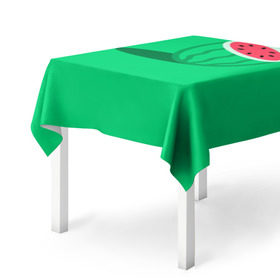 Скатерть 3D с принтом Арбуз в Курске, 100% полиэстер (ткань не мнется и не растягивается) | Размер: 150*150 см | fruits | vegan | vegetables | vegetarian | веган | вегетарианство | еда | овощи | фрукты