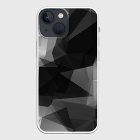Чехол для iPhone 13 mini с принтом Camo   Black  White (Чёрно белый камуфляж) в Курске,  |  | Тематика изображения на принте: 0x000000123 | camo | камуфляж | чёрно белый