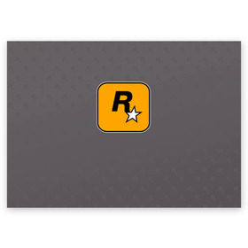 Поздравительная открытка с принтом Rockstar Games в Курске, 100% бумага | плотность бумаги 280 г/м2, матовая, на обратной стороне линовка и место для марки
 | carl johnson | grand theft auto | gta | los santos | sa | san andreas | гта