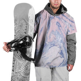 Накидка на куртку 3D с принтом Акриловый принт в Курске, 100% полиэстер |  | абстракция | акрил | легкий принт | марбелинг | марблинг | тренд | эбру
