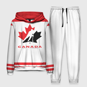 Мужской костюм 3D (с толстовкой) с принтом TEAM CANADA в Курске,  |  | Тематика изображения на принте: 2017 | canada | team | teamcanada | канада | мира | россия | хоккей | чемпионат | чм2017