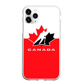Чехол для iPhone 11 Pro матовый с принтом TEAM CANADA в Курске, Силикон |  | 2017 | canada | hochey | team | teamcanada | канада | мира | россия | хоккей | чемпионат | чм2017