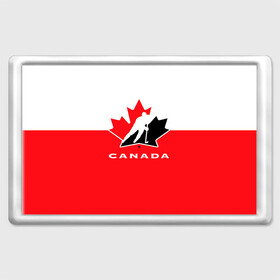 Магнит 45*70 с принтом TEAM CANADA в Курске, Пластик | Размер: 78*52 мм; Размер печати: 70*45 | 2017 | canada | hochey | team | teamcanada | канада | мира | россия | хоккей | чемпионат | чм2017