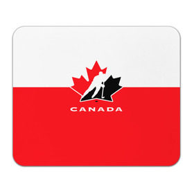 Коврик прямоугольный с принтом TEAM CANADA в Курске, натуральный каучук | размер 230 х 185 мм; запечатка лицевой стороны | 2017 | canada | hochey | team | teamcanada | канада | мира | россия | хоккей | чемпионат | чм2017