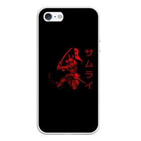 Чехол для iPhone 5/5S матовый с принтом Японские иероглифы - самурай в Курске, Силикон | Область печати: задняя сторона чехла, без боковых панелей | Тематика изображения на принте: азия | воин | катана | меч | сегун | сэнсэй | харакири | честь | японец | япония