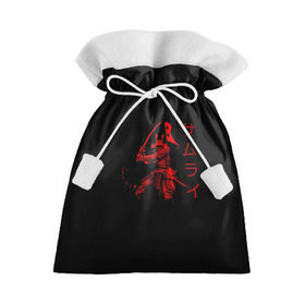 Подарочный 3D мешок с принтом Японские иероглифы - самурай в Курске, 100% полиэстер | Размер: 29*39 см | Тематика изображения на принте: азия | воин | катана | меч | сегун | сэнсэй | харакири | честь | японец | япония