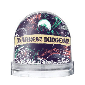 Снежный шар с принтом Darkest Dungeon в Курске, Пластик | Изображение внутри шара печатается на глянцевой фотобумаге с двух сторон | Тематика изображения на принте: darkest dungeon | замок | игра | логотип | рыцарь | темные подземелья | тьма | череп | чумной доктор