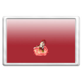 Магнит 45*70 с принтом Erza Scarlet (Fairy Tail) в Курске, Пластик | Размер: 78*52 мм; Размер печати: 70*45 | Тематика изображения на принте: 