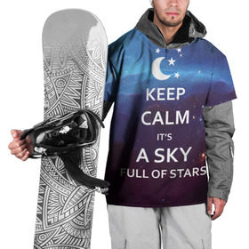 Накидка на куртку 3D с принтом A sky full of stars в Курске, 100% полиэстер |  | Тематика изображения на принте: 