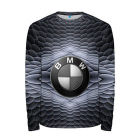Мужской лонгслив 3D с принтом BMW шестигранный фон в Курске, 100% полиэстер | длинные рукава, круглый вырез горловины, полуприлегающий силуэт | bmw | авто | автомобиль | блатная | бмв | бумер | бэха | геометрия | иномарка | концерн | красивая | марка немецкая | машина | прикольная | пузыри | расцветка | солдат | тачила | форм | шестигранники