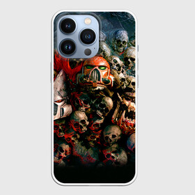 Чехол для iPhone 13 Pro с принтом WH40k черепа в Курске,  |  | dawn | eldar | war | warhammer | wh | wh40k | вархаммер | ваха | эльдар | эльдары