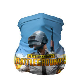 Бандана-труба 3D с принтом Playerunknown`s battlegrounds 1 в Курске, 100% полиэстер, ткань с особыми свойствами — Activecool | плотность 150‒180 г/м2; хорошо тянется, но сохраняет форму | battleground | battlegrounds | playerunknown