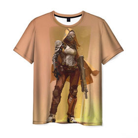 Мужская футболка 3D с принтом Destiny 15 в Курске, 100% полиэфир | прямой крой, круглый вырез горловины, длина до линии бедер | 
