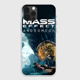 Чехол для iPhone 12 Pro Max с принтом ME Andromeda 2 в Курске, Силикон |  | andromeda | effect | андромеда | массб эффект | эфект