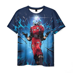 Мужская футболка 3D с принтом Prey 4 в Курске, 100% полиэфир | прямой крой, круглый вырез горловины, длина до линии бедер | prey | космос | прей | прэй