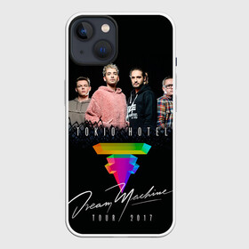 Чехол для iPhone 13 с принтом Tokio Hotel в Курске,  |  | 2017 | dream machine | tokio hotel | билл каулитц | георг листинг | густав шефер | токийский отель | том каулиц