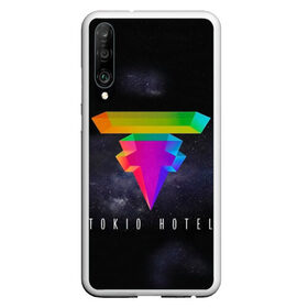 Чехол для Honor P30 с принтом Tokio Hotel в Курске, Силикон | Область печати: задняя сторона чехла, без боковых панелей | 2017 | dream machine | tokio hotel | билл каулитц | георг листинг | густав шефер | токийский отель | том каулиц