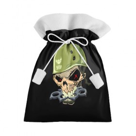 Подарочный 3D мешок с принтом Dj Pirata в Курске, 100% полиэстер | Размер: 29*39 см | Тематика изображения на принте: el kaio  maxi gen | helmet | skull | диджей пирата | каска | музыка | техно | череп | шлем