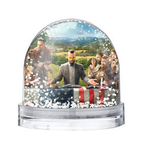 Снежный шар с принтом Far Cry 5 в Курске, Пластик | Изображение внутри шара печатается на глянцевой фотобумаге с двух сторон | farcry | фар край | фаркрай