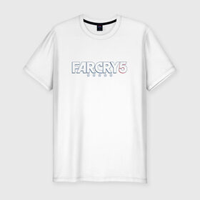 Мужская футболка премиум с принтом Far Cry 5 в Курске, 92% хлопок, 8% лайкра | приталенный силуэт, круглый вырез ворота, длина до линии бедра, короткий рукав | 